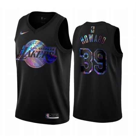 Maillot Basket Homme Los Angeles Lakers Dwight Howard 39 Iridescent HWC Collection Swingman